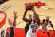 CHICAGO, IL - January 7: Jimmy Butler #21 of the Chicago Bulls shoots the ball against the Boston Celtics on January 7, 2016 at the United Center in Chicago, Illinois. NOTE TO USER: User expressly acknowledges and agrees that, by downloading and or using