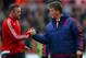 STOKE ON TRENT, ENGLAND - DECEMBER 26: Louis van Gaal, manager of Manchester United shakes hands with Wayne Rooney of Manchester United during the Barclays Premier League match between Stoke City and Manchester United at Britannia Stadium on December 26,