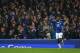 LIVERPOOL, ENGLAND - DECEMBER 28: Romelu Lukaku of Everton celebrates scoring his team's second goal during the Barclays Premier League match between Everton and Stoke City at Goodison Park on December 28, 2015 in Liverpool, England. (Photo by Dave Tho