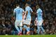 MANCHESTER, ENGLAND - DECEMBER 26: Vincent Kompany of Manchester City leaves the pitch injured after only just coming on as a second half substitute during the Barclays Premier League match between Manchester City and Sunderland at the Etihad Stadium on