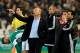 Betis' coach Pepe Mel shouts instructions to players during the Spanish league football match Real Betis vs RC Celta de Vigo at the Benito Villamarin stadium in Sevilla on December 5, 2015. / AFP / CRISTINA QUICLER (Photo credit should read CRIS