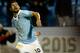 Celta Vigo's forward Nolito celebrates after scoring a goal during the Spanish league football match RC Celta de Vigo vs Real Sporting de Gijon at the Balaidos stadium in Vigo on November 28, 2015. Celta won the match 2-1. AFP PHOTO/ MIGUEL RIOPA / AFP