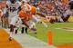 TAMPA, FL - JANUARY 1: Joshua Dobbs #11 of the Tennessee Volunteers against the Northwestern Wildcats during the Outback Bowl at Raymond James Stadium on January 1, 2016 in Tampa, Florida. (Photo by Mike Carlson/Getty Images)