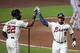 Justin Upton and Jason Heyward, teammates in 2014 with the Atlanta Braves, were treated differently on this winter's free-agent market.