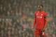 LIVERPOOL, ENGLAND - NOVEMBER 26: Christian Benteke of Liverpool looks on during the UEFA Europa League match between Liverpool FC and FC Girondins de Bordeaux at Anfield on November 26, 2015 in Liverpool, United Kingdom. (Photo by Alex Livesey/Getty Im
