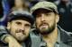 Arsenal's French forward Olivier Giroud (R) and Carl Jenkinson watch the NBA Global Game London 2016 basketball match between Orlando Magic and Toronto Raptors at the O2 Arena in London on January 14, 2016. AFP PHOTO / GLYN KIRK / AFP / GLYN KIRK (