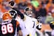 CINCINNATI, OH - JANUARY 09: Ben Roethlisberger #7 of the Pittsburg Steelers throws a pass against the Cincinnati Benglas at Paul Brown Stadium on January 9, 2016 in Cincinnati, Ohio. (Photo by Andy Lyons/Getty Images)