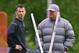 MANCHESTER, ENGLAND - MAY 04: Ryan Giggs of Manchester United talks with Sir Alex Ferguson the manager of Manchester United during a training session at the Carrington Training Complex on May 4, 2009 in Manchester, England. (Photo by Alex Livesey/Getty