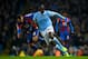 MANCHESTER, ENGLAND - JANUARY 16: Yaya Toure of Manchester City battles for the ball with James McArthur of Crystal Palace during the Barclays Premier League match between Manchester City and Crystal Palace at Etihad Stadium on January 16, 2016 in Manche