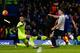 LONDON, ENGLAND - JANUARY 16: John Terry (R) of Chelsea scores his team's third goal past Tim Howard (L) of Everton during the Barclays Premier League match between Chelsea and Everton at Stamford Bridge on January 16, 2016 in London, England. (Photo by