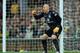 NORWICH, ENGLAND - DECEMBER 28: Brad Guzan of Aston Villa during the Barclays Premier League match between Norwich City and Aston Villa at Carrow Road stadium on December 28, 2015 in Norwich, England. (Photo by Stephen Pond/Getty Images)