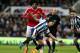 Fellaini in action against Newcastle.