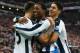 NEWCASTLE, ENGLAND - JANUARY 16: Georginio Wijnaldum of Newcastle United celebrates after scoring during the Barclays Premier League match between Newcastle United and West Ham United at St James Park on January 16, 2016 in Newcastle, England. (Photo by
