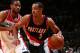 WASHINGTON, DC - JANUARY 18: C.J. McCollum #3 of the Portland Trail Blazers handles the ball against the Washington Wizardson January 18, 2016 at Verizon Center in Washington, DC. NOTE TO USER: User expressly acknowledges and agrees that, by downloading