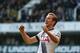 Tottenham Hotspur's English striker Harry Kane celebrates scoring their fourth goal from the penalty spot during the English Premier League football match between Tottenham Hotspur and Sunderland at White Hart Lane in north London on January 16, 2016. AFP