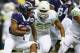 SAN ANTONIO, TX - JANUARY 02: Aaron Green #22 of the TCU Horned Frogs runs the ball against the Oregon Ducks during the Valero Alamo Bowl at Alamodome on January 2, 2016 in San Antonio, Texas. (Photo by Ronald Martinez/Getty Images)
