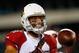 PHILADELPHIA, PA - DECEMBER 20: Larry Fitzgerald #11 of the Arizona Cardinals smiles as he catches the ball before the game against the Philadelphia Eagles at Lincoln Financial Field on December 20, 2015 in Philadelphia, Pennsylvania. (Photo by Rich Schu