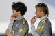 Pato and Neymar on Brazil duty in 2011.