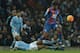 Wilfried Zaha took the game to Manchester City as best he could, a difficult ask given his Palace side were often pegged back.