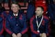 BOURNEMOUTH, ENGLAND - DECEMBER 12: Louis van Gaal, Manager of Manchester United and Assistant coach Ryan Giggs prior to the Barclays Premier League match between A.F.C. Bournemouth and Manchester United at Vitality Stadium on December 12, 2015 in Bournem