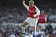 Bergkamp was an essential figure in two double-winning squads.