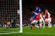 LONDON, ENGLAND - JANUARY 24: Diego Costa of Chelsea scores the opening goal during the Barclays Premier League match between Arsenal and Chelsea at Emirates Stadium on January 24, 2016 in London, England. (Photo by Clive Mason/Getty Images)