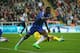 Chelsea's Brazilian midfielder Ramires celebrates after Willian's freekick goes straight into the net for Chelsea's second goal during the English Premier League football match between Newcastle United and Chelsea at St James' Park in Newcastle-upon-Tyne,