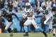 Jonathan Stewart helps take pressure off of Cam Newton, and Newton does the same for him.