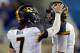 Missouri QBs Maty Mauk (left) and Drew Lock (right)