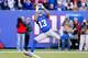 EAST RUTHERFORD, NJ - DECEMBER 20: (NEW YORK DAILIES OUT) Odell Beckham #13 of the New York Giants in action against the Carolina Panthers on December 20, 2015 at MetLife Stadium in East Rutherford, New Jersey. The Panthers defeated the Giants 38-35.