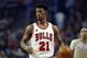 Jan 7, 2016; Chicago, IL, USA; Chicago Bulls guard Jimmy Butler (21) brings the ball up court against the Boston Celtics during the second half at United Center. The Bulls won 101-92. Mandatory Credit: Kamil Krzaczynski-USA TODAY Sports
