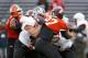Glenn Gronkowski (left) showed promise.