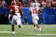 NEW ORLEANS, LA - JANUARY 01: Ezekiel Elliott #15 of the Ohio State Buckeyes runs the ball against the Alabama Crimson Tide during the All State Sugar Bowl at the Mercedes-Benz Superdome on January 1, 2015 in New Orleans, Louisiana. (Photo by Streeter L