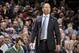 CLEVELAND, OH - JANUARY 25: Head coach, Tyronn Lue of the Cleveland Cavaliers during the game against the Minnesota Timberwolves on January 25, 2016 at Quicken Loans Arena in Cleveland, Ohio. NOTE TO USER: User expressly acknowledges and agrees that, by d