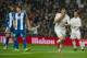 Real Madrid's French forward Karim Benzema (2nd R) celebrates a goal during the Spanish league football match Real Madrid CF vs RCD Espanyol at the Santiago Bernabeu stadium in Madrid on January 31, 2016. AFP PHOTO/ CURTO DE LA TORRE / AFP / CURTO DE LA T