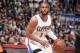 LOS ANGELES, CA - JANUARY 29: Chris Paul #3 of the Los Angeles Clippers handles the ball against the Los Angeles Lakers on January 29, 2016 at STAPLES Center in Los Angeles, California. NOTE TO USER: User expressly acknowledges and agrees that, by downlo