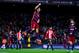 BARCELONA, SPAIN - JANUARY 17: Luis Suarez of FC Barcelona celebrates after scoring his team's sixth goal during the La Liga match between FC Barcelona and Athletic Club de Bilbao at Camp Nou on January 17, 2016 in Barcelona, Spain. (Photo by David Ram