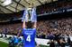 LONDON, ENGLAND - MAY 24: Cesc Fabregas of Chelsea celebrates with the trophy after the Barclays Premier League match between Chelsea and Sunderland at Stamford Bridge on May 24, 2015 in London, England. Chelsea were crowned Premier League champions. (P