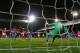 LONDON, ENGLAND - FEBRUARY 02: Benik Afobe (3rd L) of Bournemouth heads the ball to score his team's second goal past Wayne Hennessey of Crystal Palace during the Barclays Premier League match between Crystal Palace and A.F.C. Bournemouth at Selhurst Par