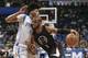 Feb 5, 2016; Orlando, FL, USA; Orlando Magic guard Elfrid Payton (4) defends against the drive from Los Angeles Clippers guard Chris Paul (3) during the first quarter of a basketball game at Amway Center. Mandatory Credit: Reinhold Matay-USA TODAY Sports