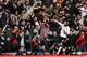 Juan Mata celebrates his wondergoal at Anfield in 2015.