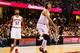 CLEVELAND, OH - JANUARY 27: Cory Jefferson #55 of the Phoenix Suns dunks over Mo Williams #52 Anderson Varejao #17 and Jared Cunningham #9 of the Cleveland Cavaliers during the second half at Quicken Loans Arena on January 27, 2016 in Cleveland, Ohio. The