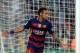 Barcelona's Brazilian forward Neymar celebrates a goal during the Spanish league football match FC Barcelona vs Granada CF at the Camp Nou stadium in Barcelona on January 9, 2016. AFP PHOTO / LLUIS GENE / AFP / LLUIS GENE (Photo credit should read