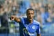 Schalke's Cameroonian defender Joel Matip reacts during the German first division Bundesliga football match FC Schalke 04 v SV Darmstadt 98, on August 22, 2015 in Gelsenkirchen. AFP PHOTO / SASCHA SCHUERMANN RESTRICTIONS: DURING MATCH TIME: DFL RULES TO