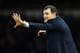LONDON, ENGLAND - FEBRUARY 09: Slaven Bilic manager of West Ham United signals during the Emirates FA Cup Fourth Round Replay match between West Ham United and Liverpool at Boleyn Ground on February 9, 2016 in London, England. (Photo by Mike Hewitt/Gett