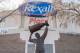 Wayne Gretzky's presence is permanently affixed outside the Oilers' home arena.