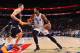PHILADELPHIA,PA - JANUARY 10: Jahlil Okafor #8 of the Philadelphia 76ers backs down to the basket against the Cleveland Cavaliers at Wells Fargo Center on January 10, 2015 in Philadelphia, Pennsylvania NOTE TO USER: User expressly acknowledges and agrees