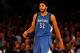 NEW YORK, NY - DECEMBER 16: (NEW YORK DAILIES OUT) Karl-Anthony Towns #32 of the Minnesota Timberwolves in action against the New York Knicks at Madison Square Garden on December 16, 2015 in New York City. The Knicks defeated the Timberwolves 107-102.