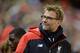 Liverpool's German manager Jurgen Klopp is pictured before the start of the English FA Cup fourth round football match between Liverpool and West Ham United at Anfield in Liverpool, north west England, on January 30, 2016. / AFP / PAUL ELLIS / RESTRICTED