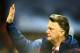 MANCHESTER, ENGLAND - FEBRUARY 02: Louis van Gaal of Manchester United waves to the crowd before the Barclays Premier League match between Manchester United and Stoke City at Old Trafford on February 2, 2016 in Manchester, England. (Photo by Clive Mason